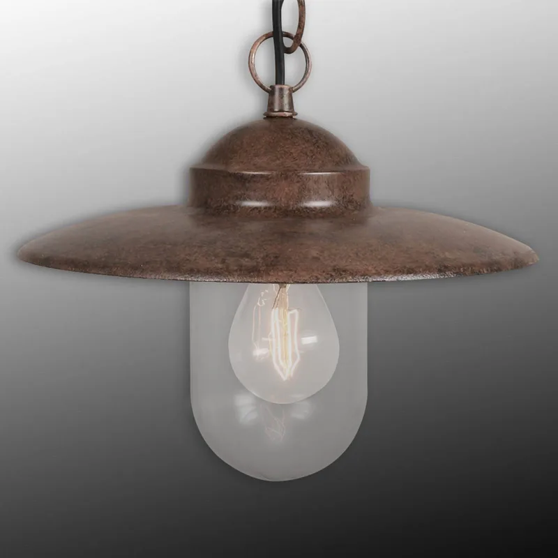 Hanglamp Luxembourg IP23 von Nordlux in Antiek bruin – Produktfoto