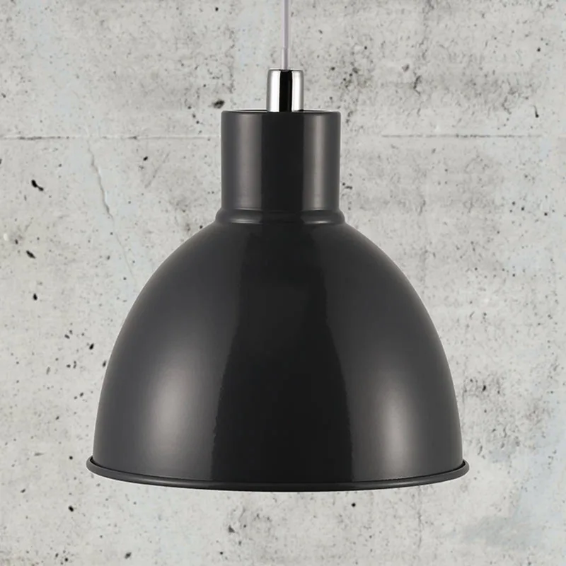 Hanglamp Pop met metalen kap by Nordlux in Antraciet – product photo