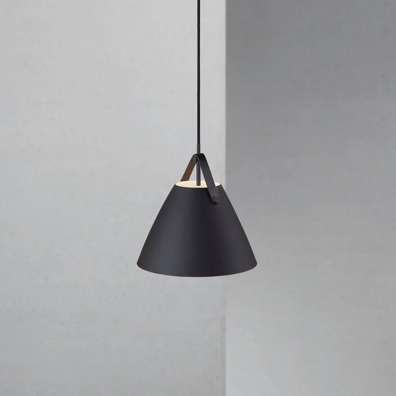 Hanglamp Strap in Ø 27 cm de Nordlux en Noir – photo du produit 4 sur 5