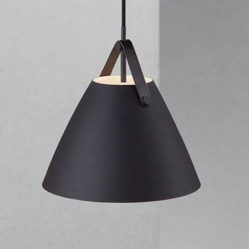 Hanglamp Strap in Ø 27 cm de Nordlux en Noir – photo du produit 2 sur 5