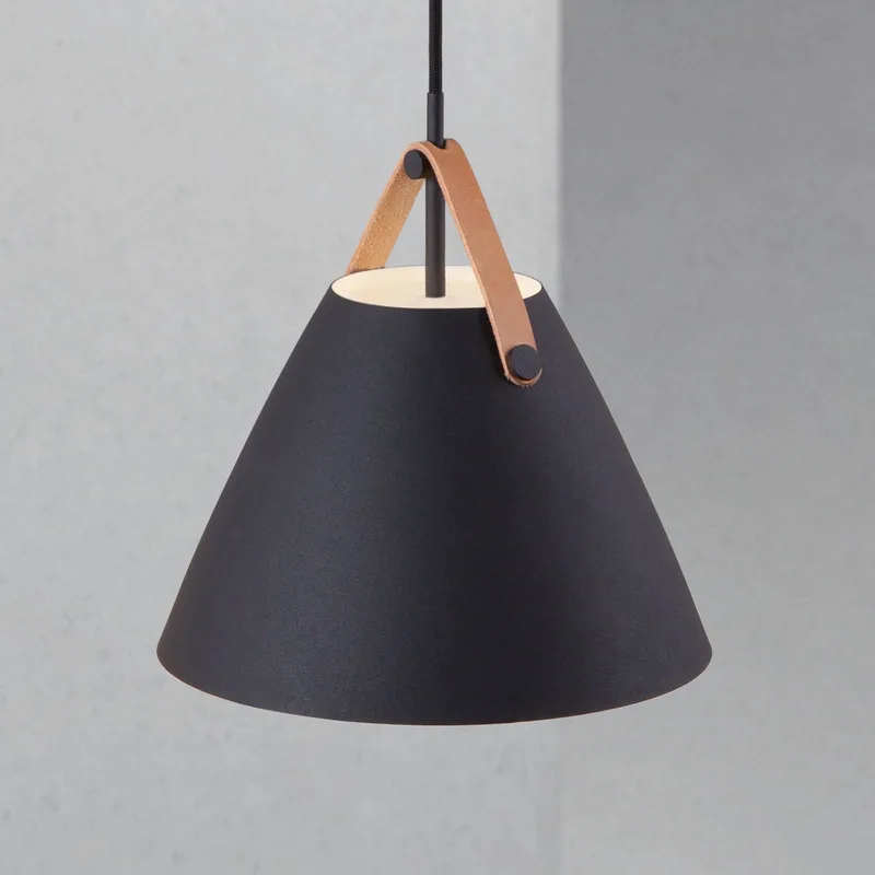 Hanglamp Strap in Ø 27 cm de Nordlux en Noir – photo du produit 1 sur 5