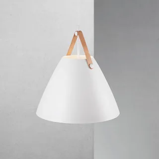 Hanglamp Strap met metalen kap Ø 48 cm fra Nordlux i Hvid – produktbillede 2 af 3