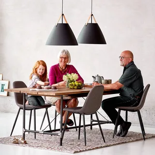 Hanglamp Strap met metalen kap Ø 48 cm by Nordlux in Black – product photo 4 of 4