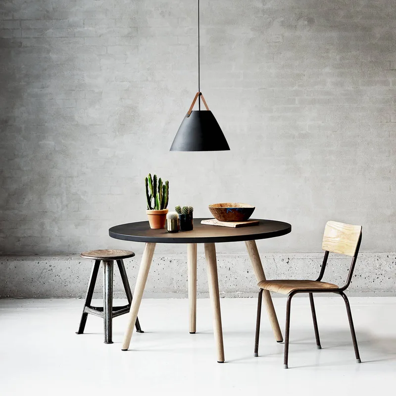 Hanglamp Strap met metalen kap Ø 48 cm by Nordlux in Black – product photo 1 of 4