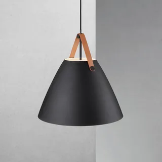 Hanglamp Strap met metalen kap Ø 48 cm by Nordlux in Black – product photo 2 of 4