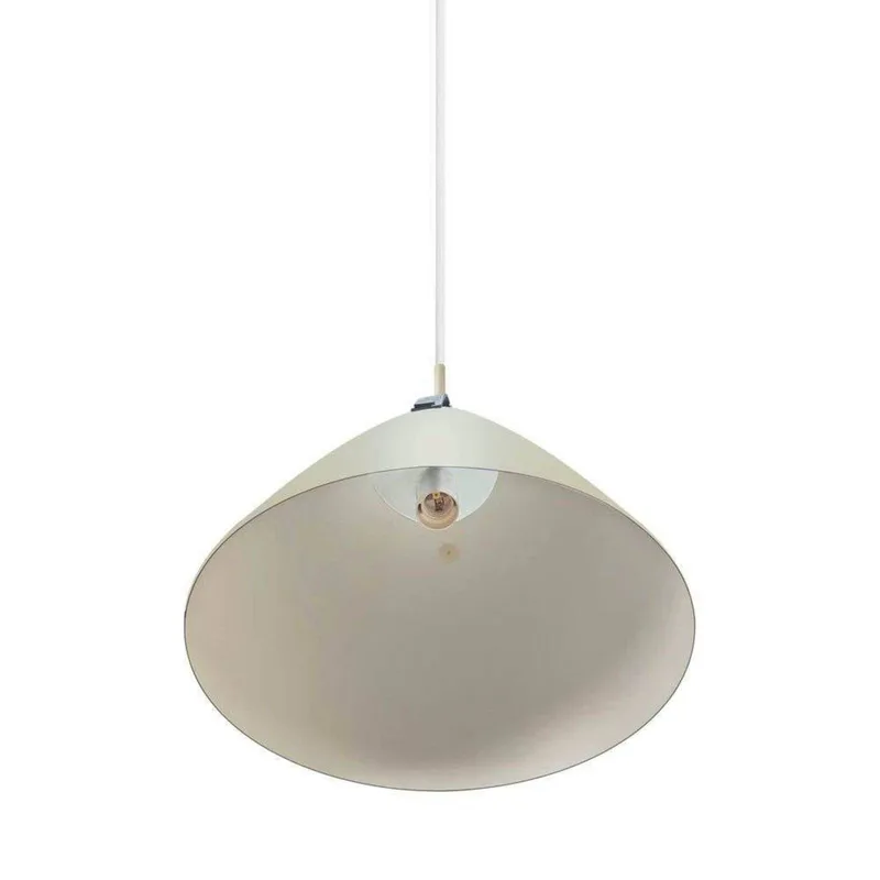 Hanglamp Strap, zandkleurig, Ø 36 cm, metaal/leer fra Nordlux i Zand – produktbillede 3 af 5