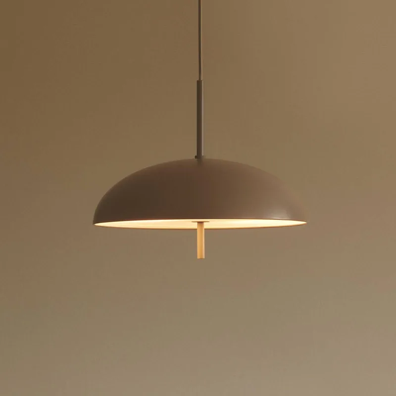 Hanglamp Versale, Ø 35 cm, metaal, 2 x E27 fra Nordlux i Brun – produktbillede