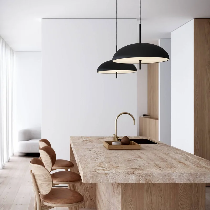 Hanglamp Versale, Ø 50 cm fra Nordlux i Sort – produktbillede