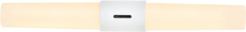 Helva double basic-wandlamp-IP44-LED module-wit von Nordlux in Wit – Produktfoto