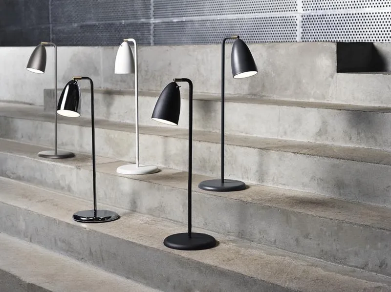 Home24 Tafellamp Nexus 10, Nordlux BUREAULAMP Fitting GU10 van Nordlux in ZWART – productfoto