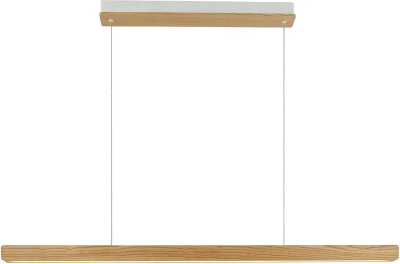 Ilgas-hanglamp-dimbaar-LED module-blank hout van Nordlux in Natuur (bruin) – productfoto