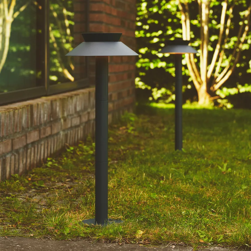 Justina Solar Tuinlamp Anthracite - Nordlux - Metaal - 1 lamp by Nordlux – product photo