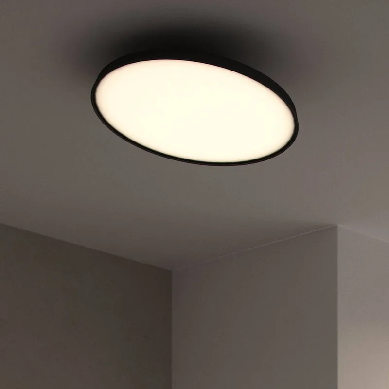 Kaito Pro LED plafondlamp, Ø 38,5 cm fra Nordlux i Sort – produktbillede