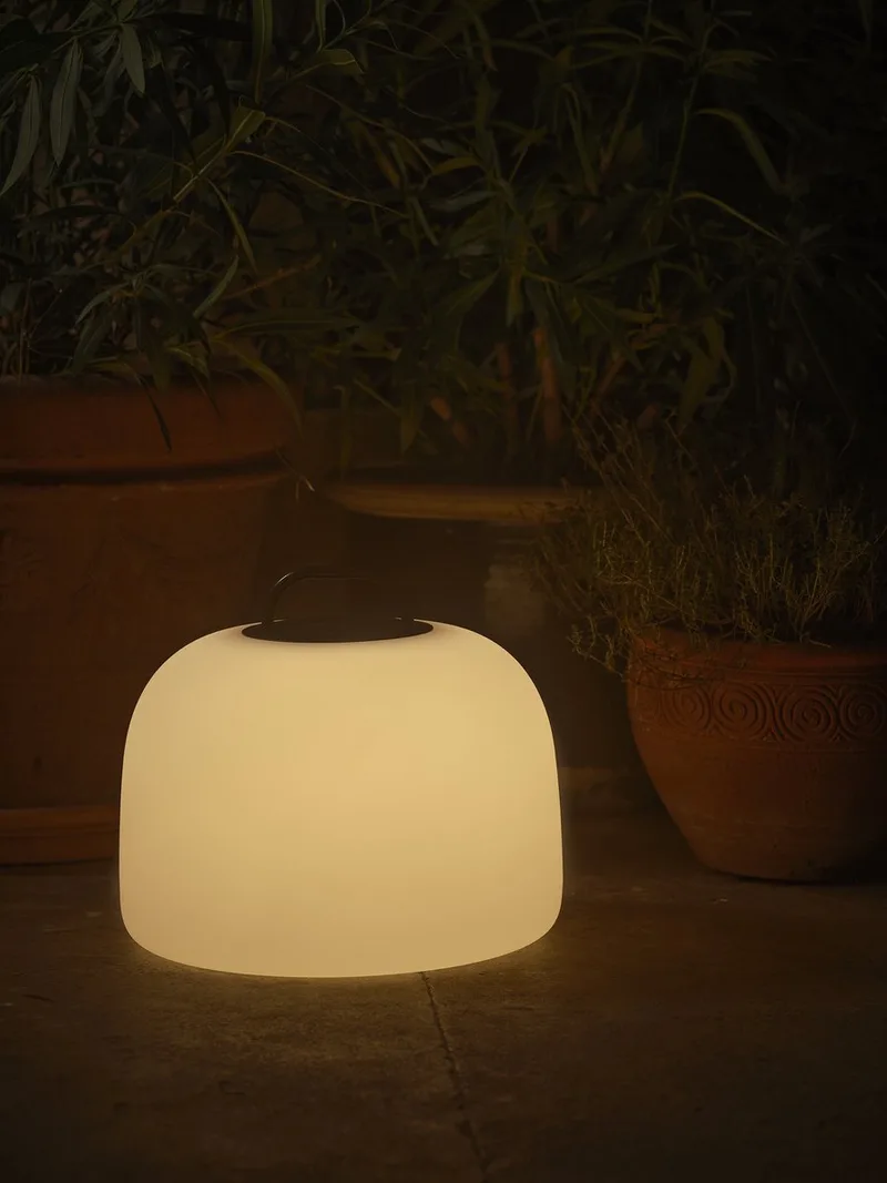 Kettle To Go 36-batterijlamp-zwart/wit by Nordlux in Wit/zwart – product photo