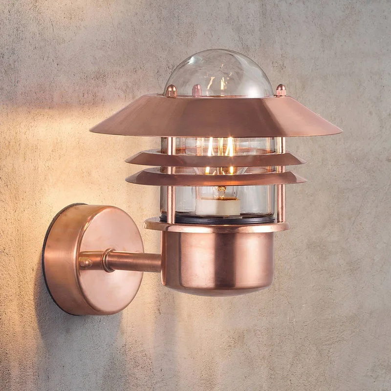 Koperkleurige wandlamp BLOKHUS de Nordlux en Koper – photo du produit