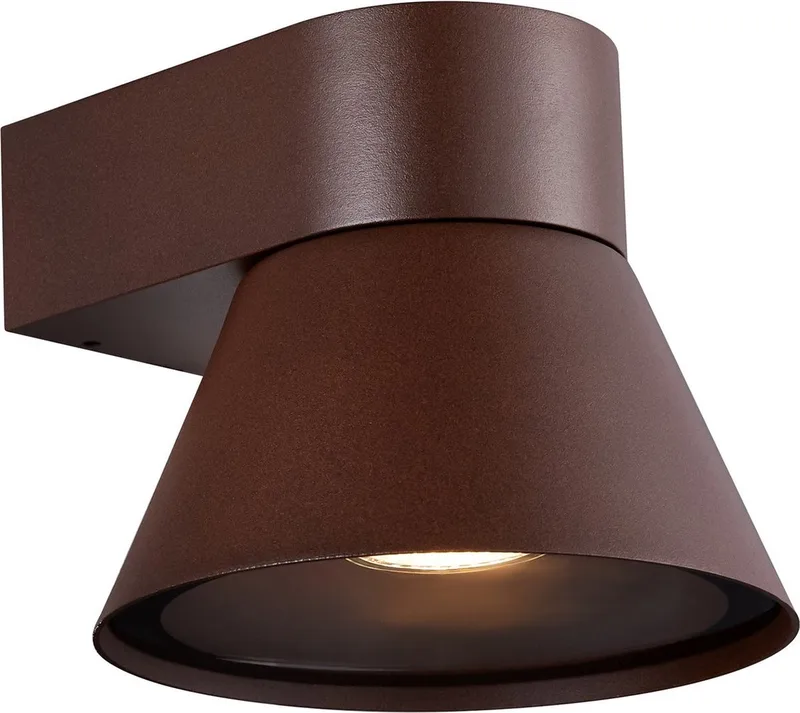 Kyklop cone-wandlamp-GU10-roestkleurig by Nordlux in Roestig – product photo