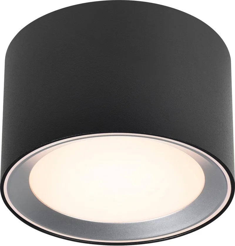 Landon 8-plafondlamp-3 step Moodmaker™ dimming-zwart by Nordlux in Zwart – product photo