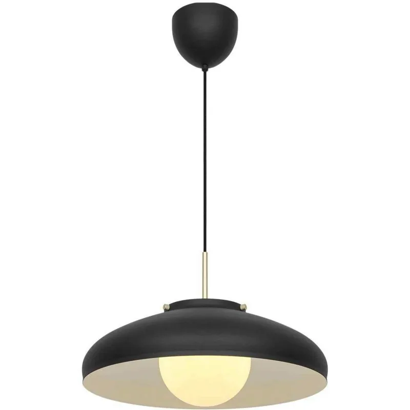 DFTP by Nordlux Latif pendellampa svart - DFTP från Nordlux i Svart, Vit – produktbild 1 av 5