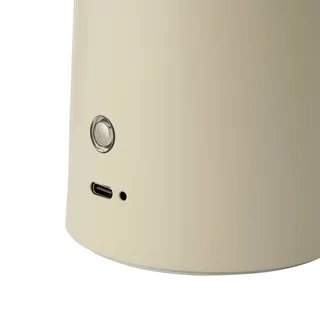 LED-batterijlamp Faye Portable, dimbaar, USB von Nordlux in Beige – Produktfoto 4 von 4