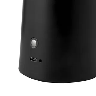LED-batterijlamp Faye Portable, dimbaar, USB fra Nordlux i Sort – produktbillede 4 af 4