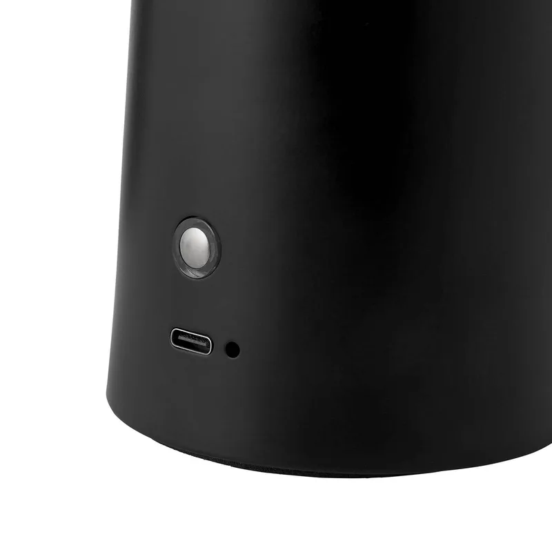 LED-batterijlamp Faye Portable, dimbaar, USB fra Nordlux i Sort – produktbillede 4 af 4