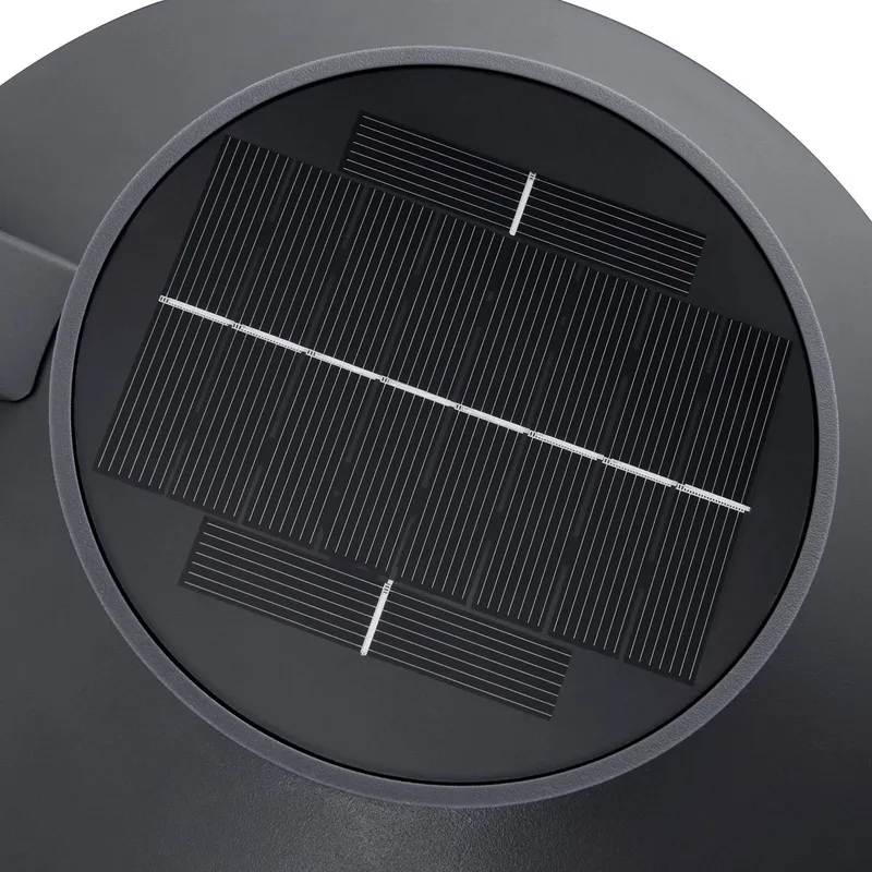 LED buiten wandlamp Justina, antraciet, sensor, metaal by Nordlux in Antracietgrijs – product photo
