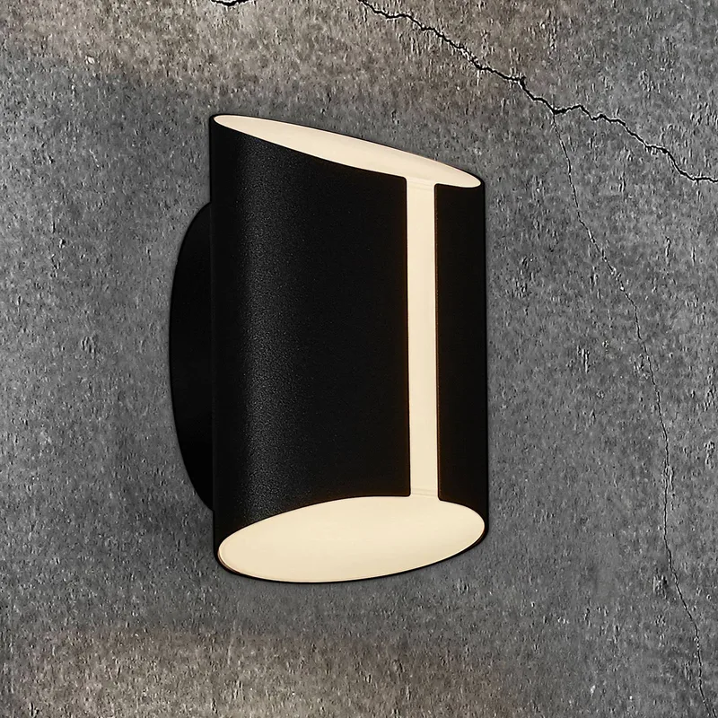 LED buitenwandlamp Grip, CCT Smart Home by Nordlux in Zwart – product photo