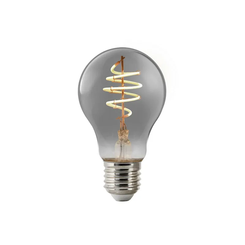 LED filament lamp Smart E27 4,7W 1800K 100lm smoky von Nordlux – Produktfoto