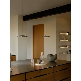 LED hanglamp Artist, Ø 25 cm, staalkleurig, roestvrij de Nordlux en Staal – photo du produit 3 sur 4