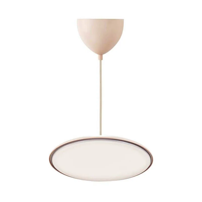 LED hanglamp Artist, Ø 40 cm, stofroze, metaal by Nordlux in Pink – product photo 2 of 4