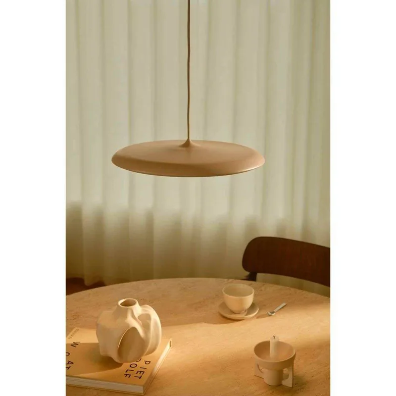 LED hanglamp Artist, Ø 40 cm, stofroze, metaal by Nordlux in Pink – product photo 4 of 4