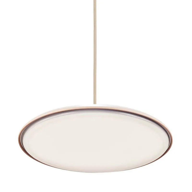 LED hanglamp Artist, Ø 40 cm, stofroze, metaal by Nordlux in Pink – product photo 3 of 4