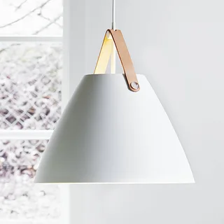LED hanglamp Strap 36, wit by Nordlux in White, Brown, Black – product photo 1 of 5
