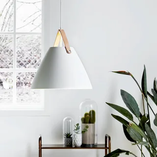 LED hanglamp Strap 36, wit by Nordlux in White, Brown, Black – product photo 2 of 5