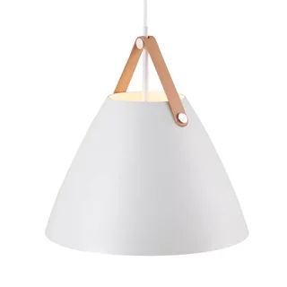 LED hanglamp Strap 36, wit by Nordlux in White, Brown, Black – product photo 4 of 5