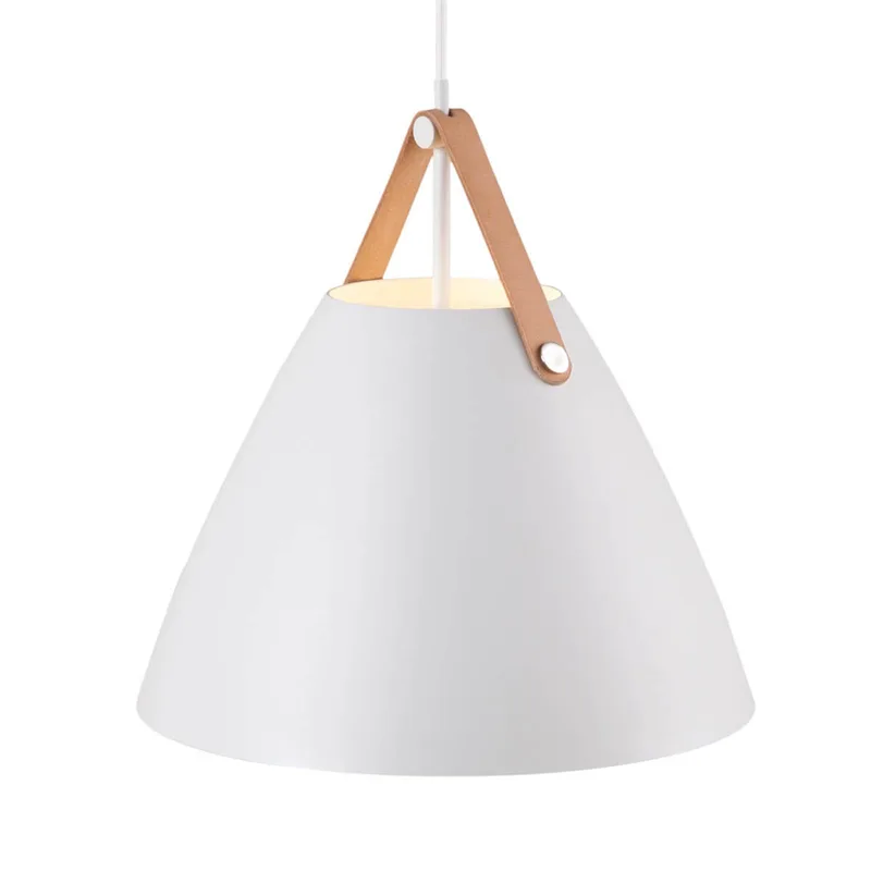 LED hanglamp Strap 36, wit by Nordlux in White, Brown, Black – product photo 4 of 5