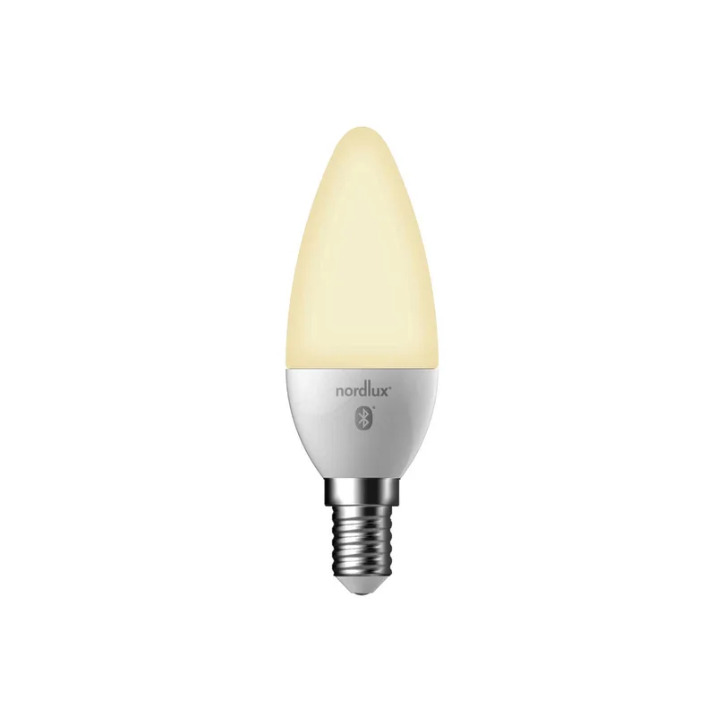 LED-kaarslamp Smart SMD E14 4,7W 2.700K 400lm by Nordlux – product photo