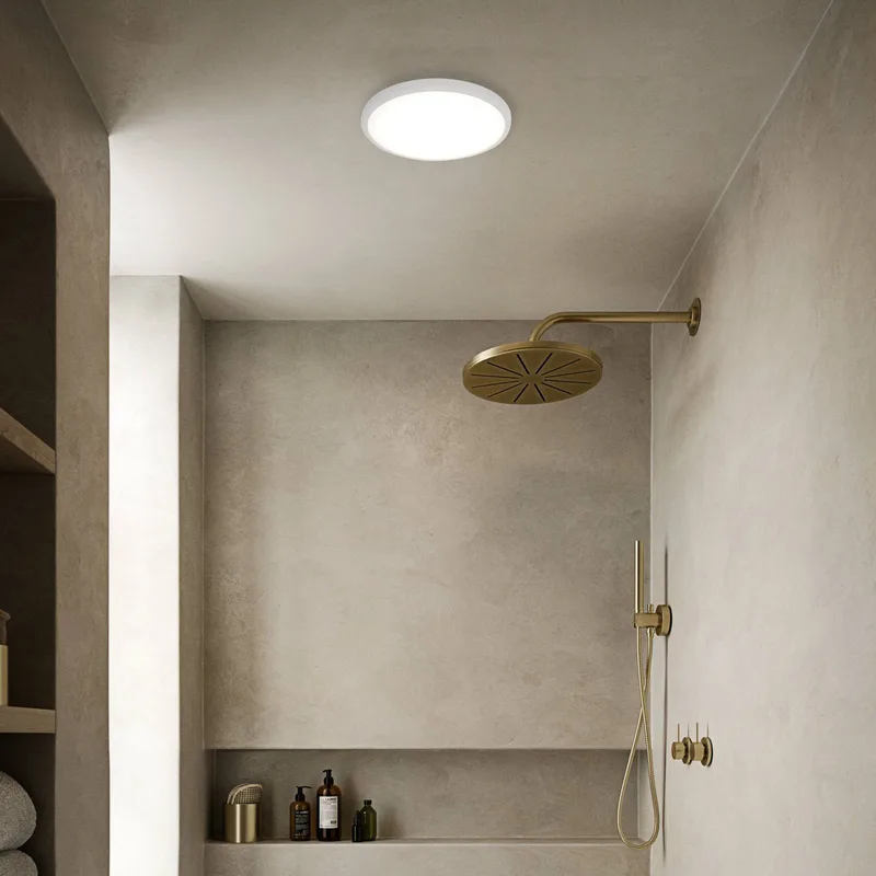 LED plafondlamp Oja Smart, Ø 29 cm van Nordlux in Wit – productfoto