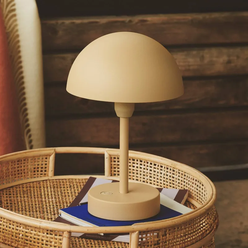 LED tafellamp op accu Ellen To-Go, aluminium by Nordlux in Beige – product photo