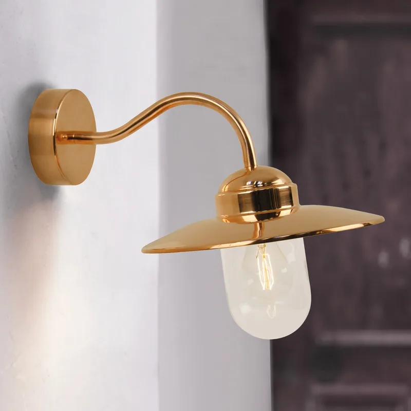 Luxembourg Buiten Wandlamp Copper - Nordlux - Metaal - 1 lamp von Nordlux – Produktfoto