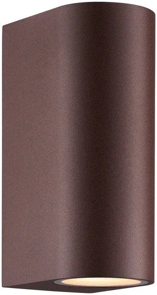 Nordlux-Buitenlamp-Dion-Double-GU10-Roest fra Nordlux i Roest – produktbillede 1 af 3