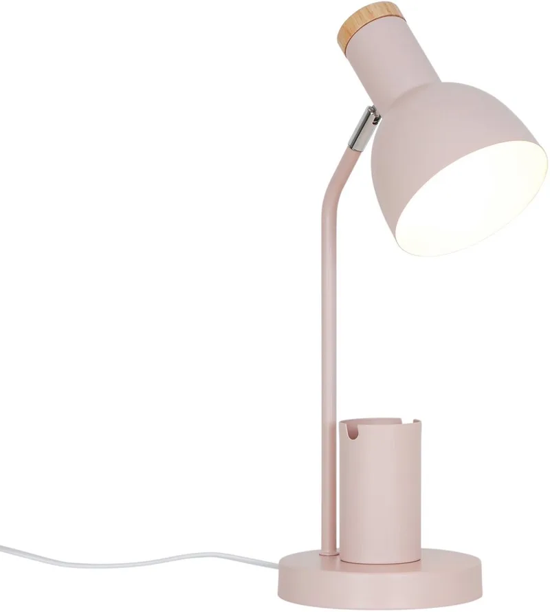 Nordlux-Devone-Tafellamp-E27-Pastel roze von Nordlux in Roze – Produktfoto