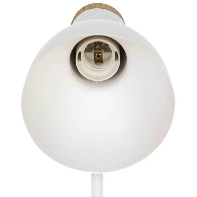 Nordlux-Devone-Tafellamp-E27-Wit fra Nordlux i Hvid – produktbillede 3 af 5
