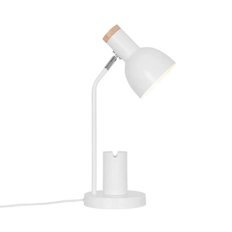 Nordlux-Devone-Tafellamp-E27-Wit fra Nordlux i Hvid – produktbillede 2 af 5