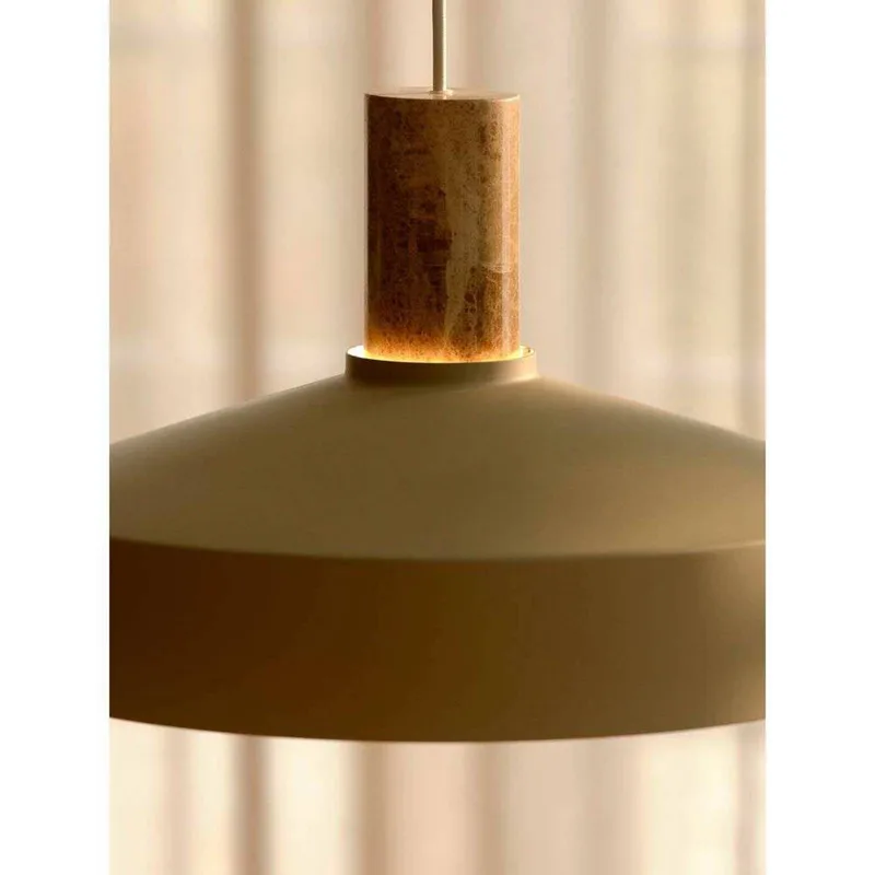 Nordlux-Elvas Marmer-hanglamp-E27-Beige fra Nordlux i Beige – produktbillede 3 af 4