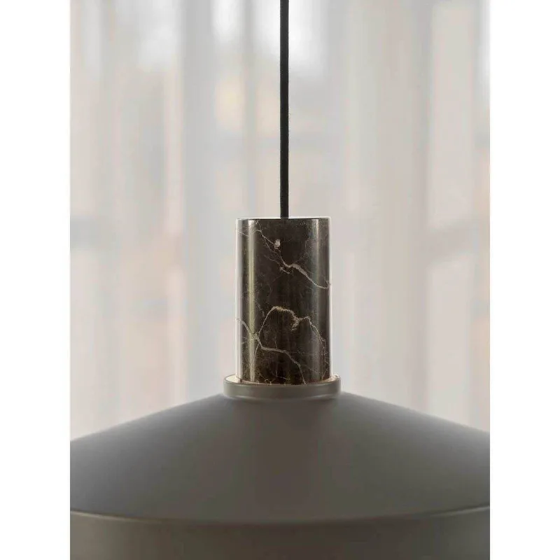 Nordlux-Elvas Marmer-hanglamp-E27-Bruin fra Nordlux i Brun – produktbillede 3 af 4