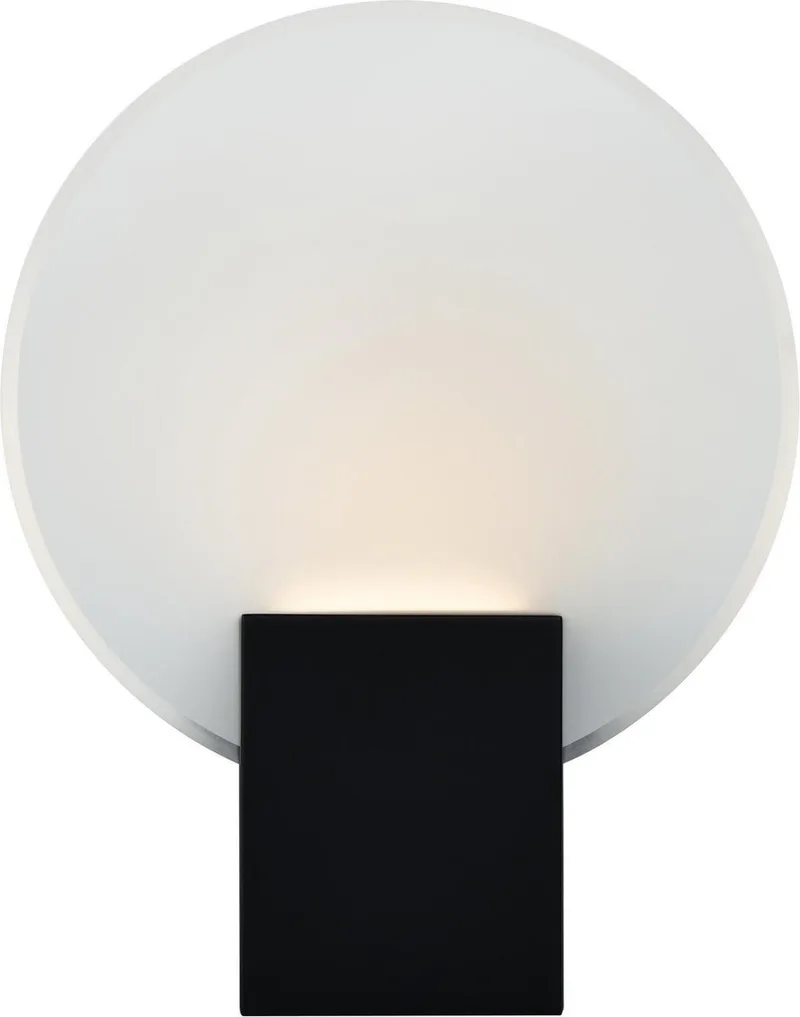 Nordlux-Hester - Wandlamp - LED-Zwart von Nordlux in Zwart – Produktfoto