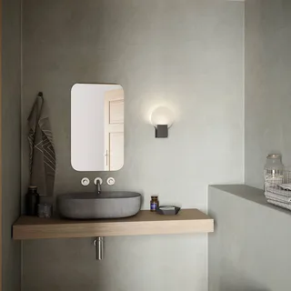 Nordlux-Hester - Wandlamp - LED-Zwart fra Nordlux i Sort – produktbillede 3 af 5