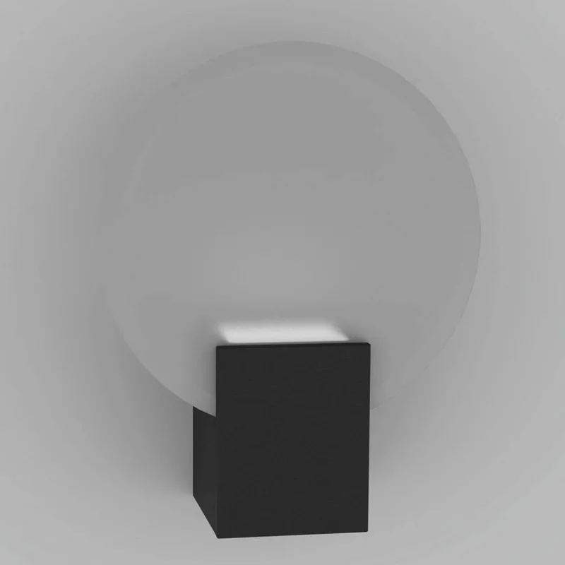 Nordlux-Hester - Wandlamp - LED-Zwart fra Nordlux i Sort – produktbillede 2 af 5