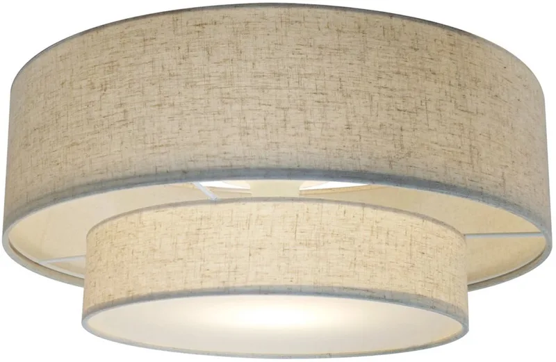 Nordlux-Malodin 50-Plafondlamp-E27-Beige van Nordlux in Beige – productfoto